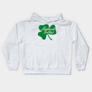 Shamrock Rollers Decal Kids Hoodie